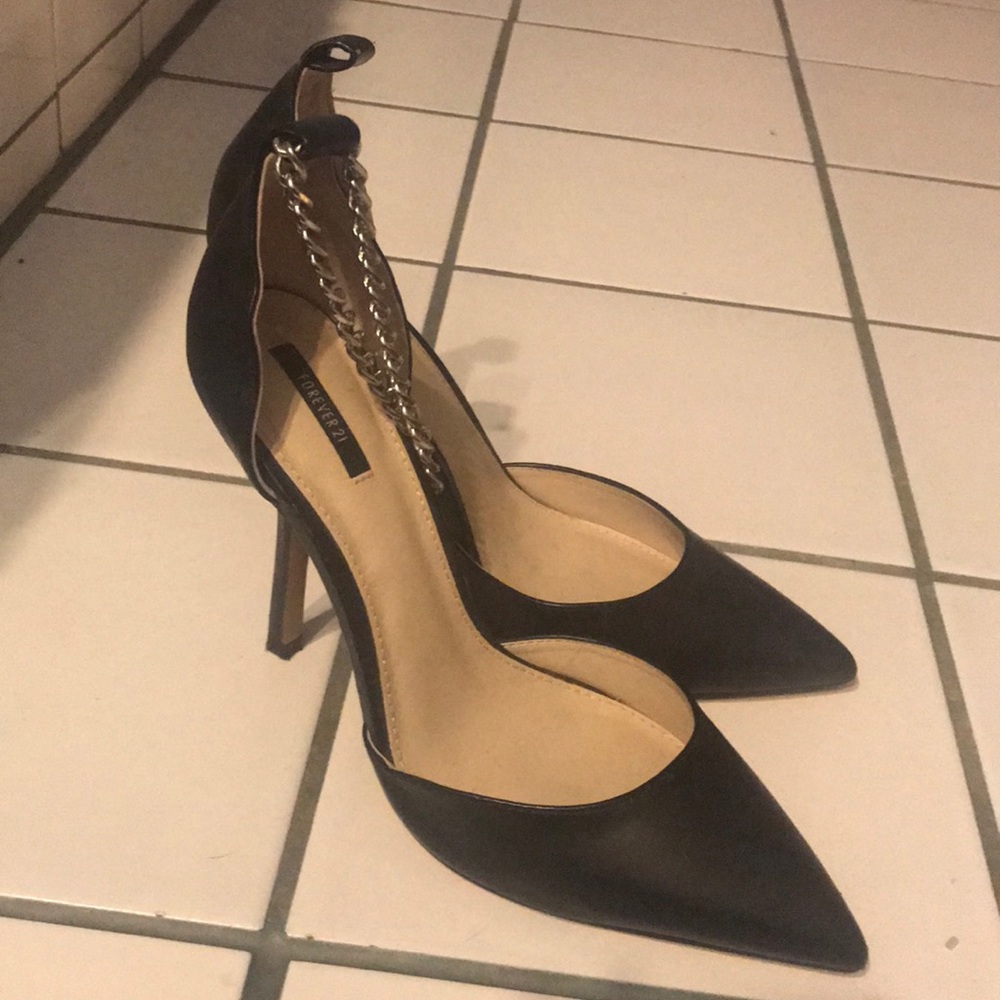 Black heels